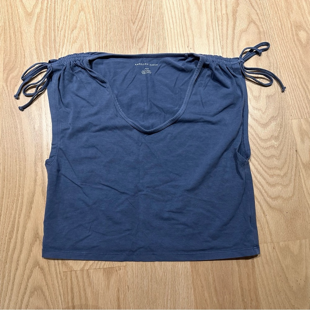 Large American Eagle Comfy Crop Top